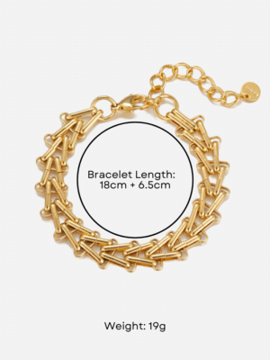 Haute Haus - Antique Victorian Chunky Chain Bracelet