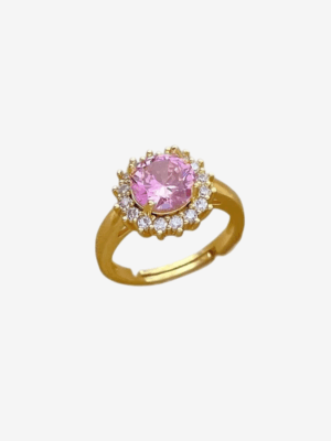 Dreamy Blush Adjustable Ring